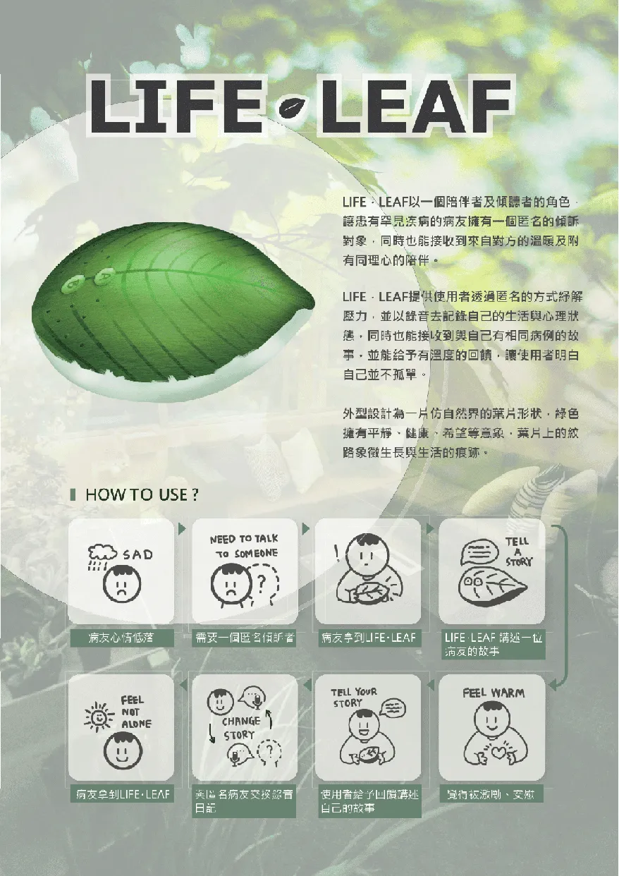 【得獎作品】LIFE．LEAF - 生命葉