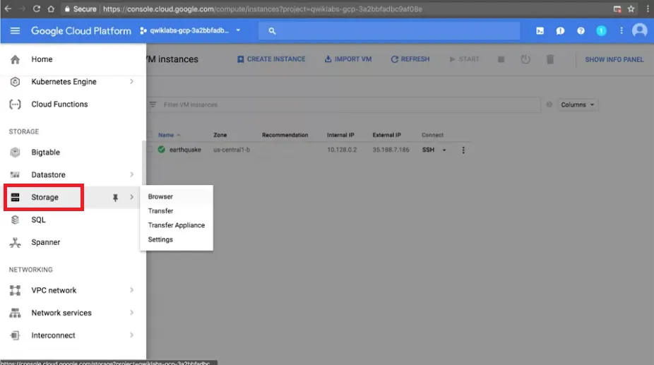 【Google ML】10 - Lab 1 - Rent-a-VM to process earthquake data - 在google雲端上分析地震資料與製圖，並儲存在雲端