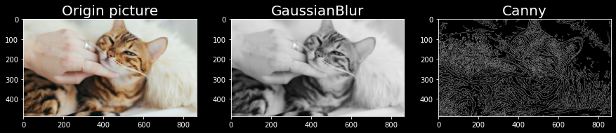 Featured image of post 【OpenCV】16 - 運用 OpenCV 幫助我們找圖片的輪廓(高斯模糊、Canny) cv2.GaussianBlur, cv2.Canny
