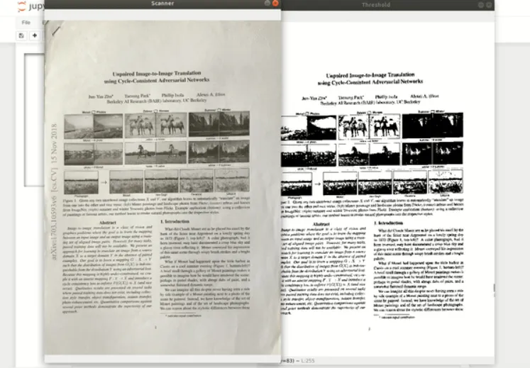 【OpenCV】24 - 綜合運用3，(應用app) 用 OpenCV 來製作一個照片文件掃描機吧! photo scanner 透視投影
