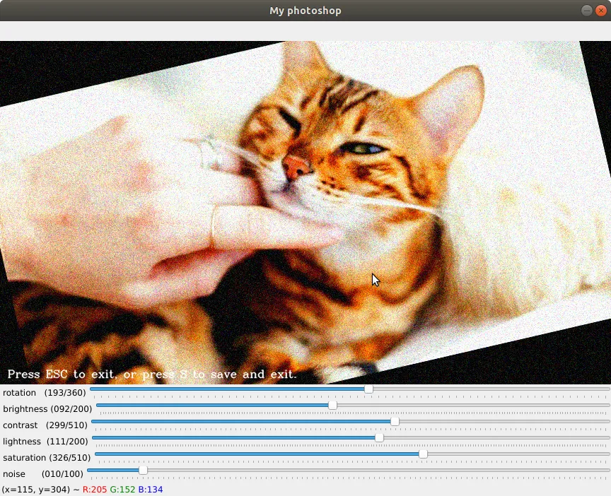 【OpenCV】28 - Final Project v1 — 於是沒錢買 ps 的我，開發了自己的 photoshop