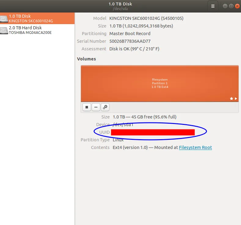 【Linux 系統控制 #2】在 Ubuntu (Linux 系統) 上透過 / etc/fstab 安裝新的硬碟、新增硬碟容量 (SSD, HDD) (內附圖文說明)