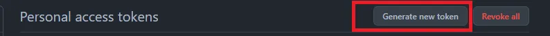 【Git】問題解決：remote: Support for password authentication was removed on August 13, 2021. Please use a personal access token instead. remote: Please see https://github.blog/20XX-XX-XX-token-authentication-requirements-for-git-operations/ for more information.
