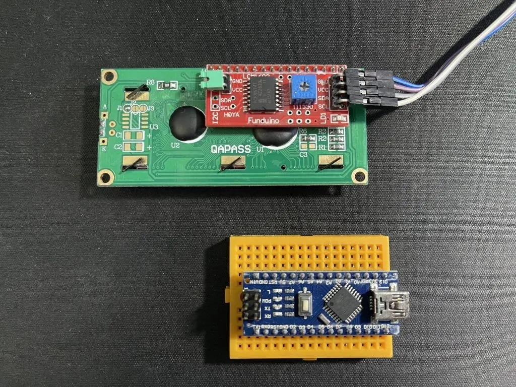 【Arduino】1 - 使用 Arduino Nano 開發 I2C (IIC) LCD 液晶顯示器