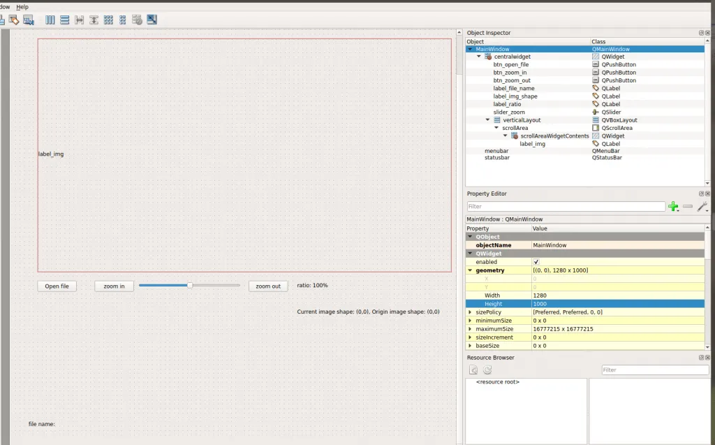 【PyQt5】Day 15 / Project 與檔案功能整合，製作出可讀取圖片並可縮放的 UI 介面 (使用 PyQt + OpenCV)