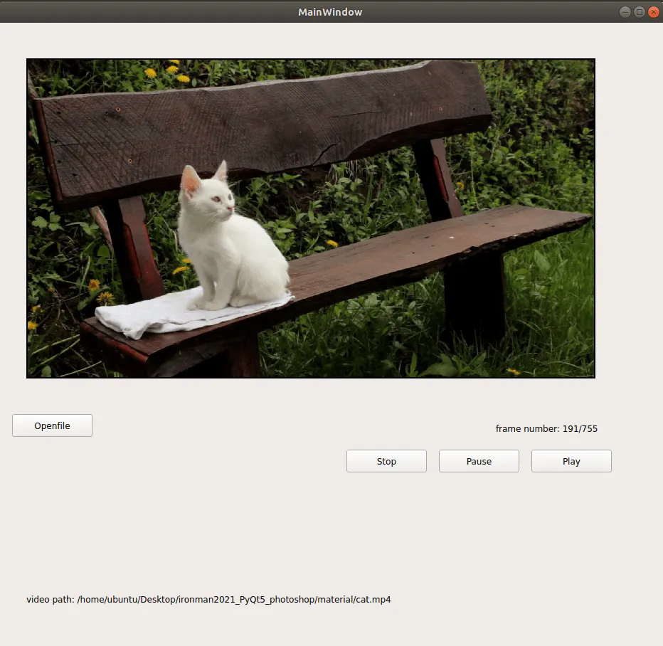【PyQt5】Day 25 project / 自己做一個影片播放器 DIY video player (結合 PyQt + OpenCV)