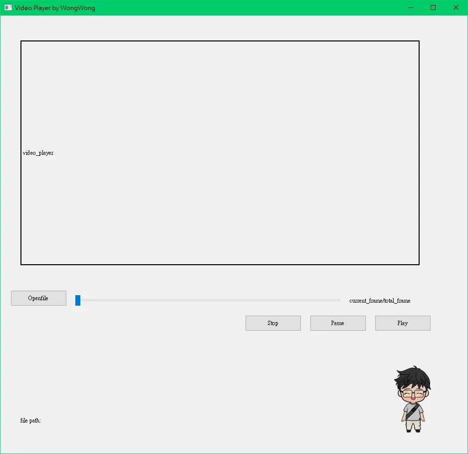 【PyQt5】Day 26 project / 替我們影片播放器增加一個顯示進度的滑條 video player add slider (與昨日 bottleneck 處理細節)