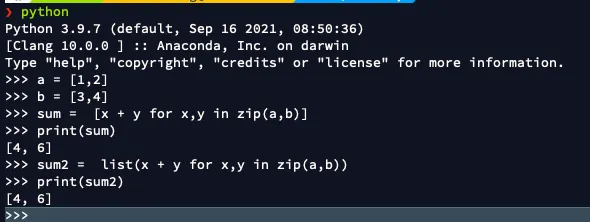 【Leetcode】python - [118] Pascal's Triangle 個人解法筆記 — sum of two list (list add 相加方法整理)