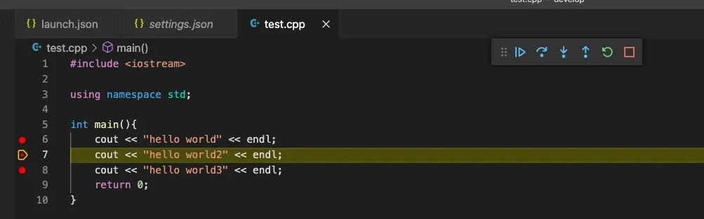 【C++ 程式編譯 #2】透過 vscode 進行 C++ debug，設定 launch.json 與透過中斷點將程式暫停，觀察變數