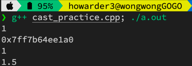 Featured image of post 【草稿】【Modern C++ #2】 C++ 轉型 casting 整理 (C-style cast, static_cast, dynamic_cast, reinterpret_cast, const_cast)