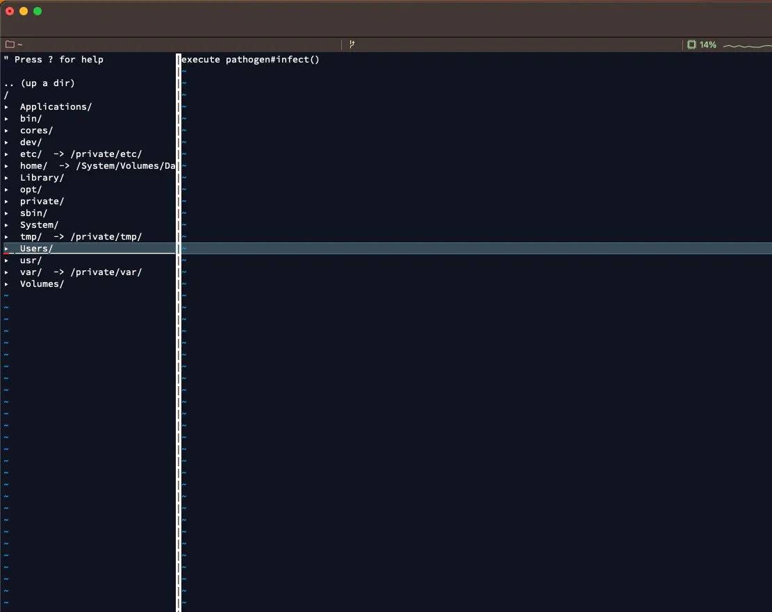 【vim #2】vim 顯示資料夾結構的插件 NERDTree 安裝筆記 (Mac, Linux, rpi3)