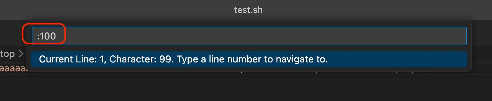 【VScode #6】VScode 快速跳到程式碼的某行 ctrl + G